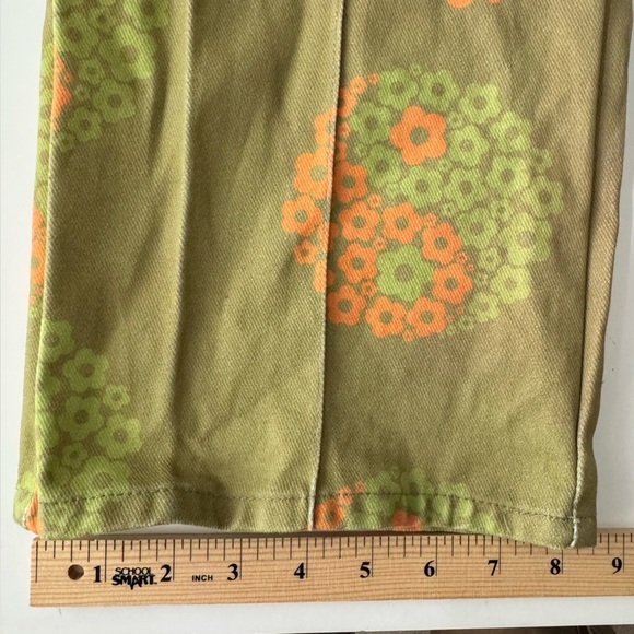 Lisa Says Gah Urban Outfitter Exclusive Printed High Rise Wide Leg Robyn Jean 25 - Picture 10 of 12